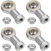 Amazon | uxcell 4個セット SI8T/K 8mm ロッドエンドベアリング